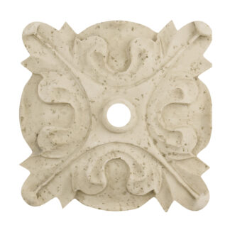 Water Features - Fleurette - 6.25"x6.25"x1.5", Bianco