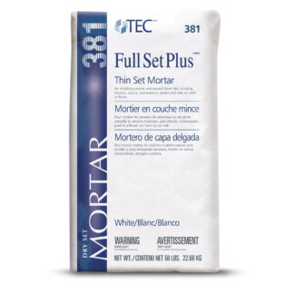 Thin Set Mortar - Full Set Plus