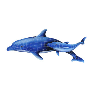 Dolphin Pair Mosaics