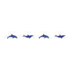 Accents: Step Marker - Dolphins 3x24