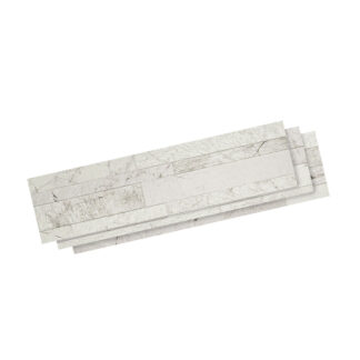 Porcelain Ledgers - 6"x24", Tivoli White