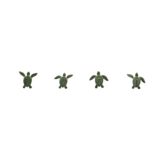 Step Marker - Turtles - 24"x3", Green